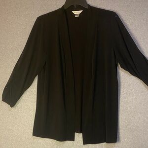 Christopher & Banks Classic Black Cardigan